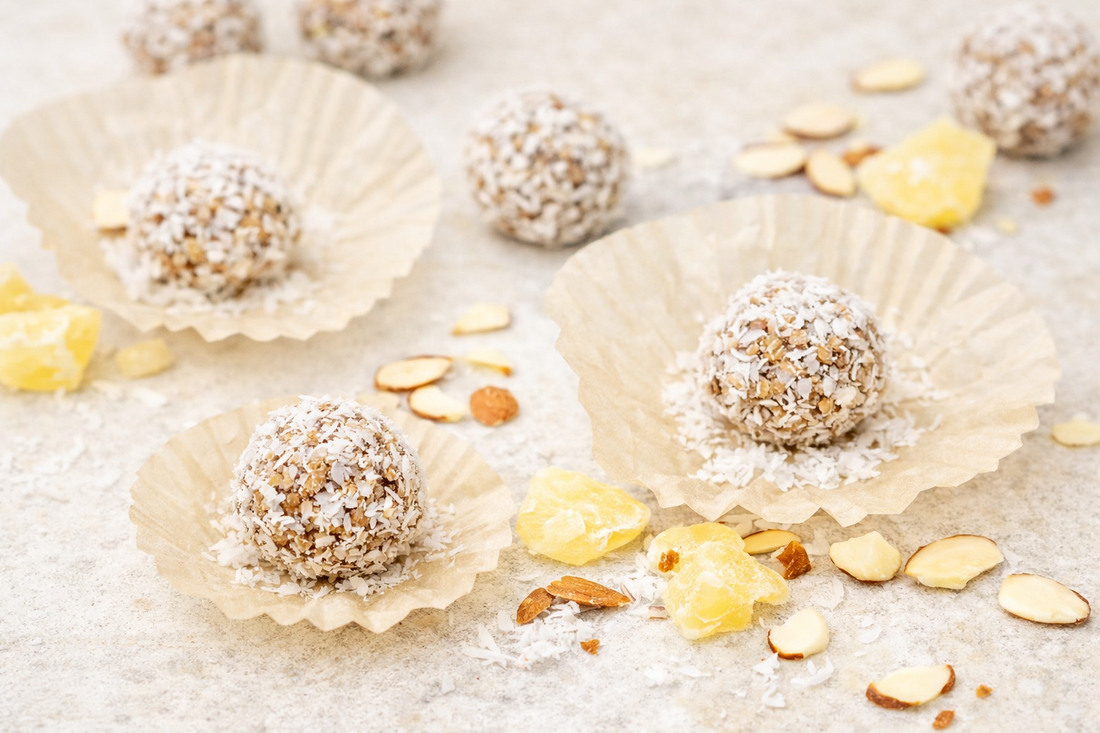 Pina Colada Energy Bliss Balls