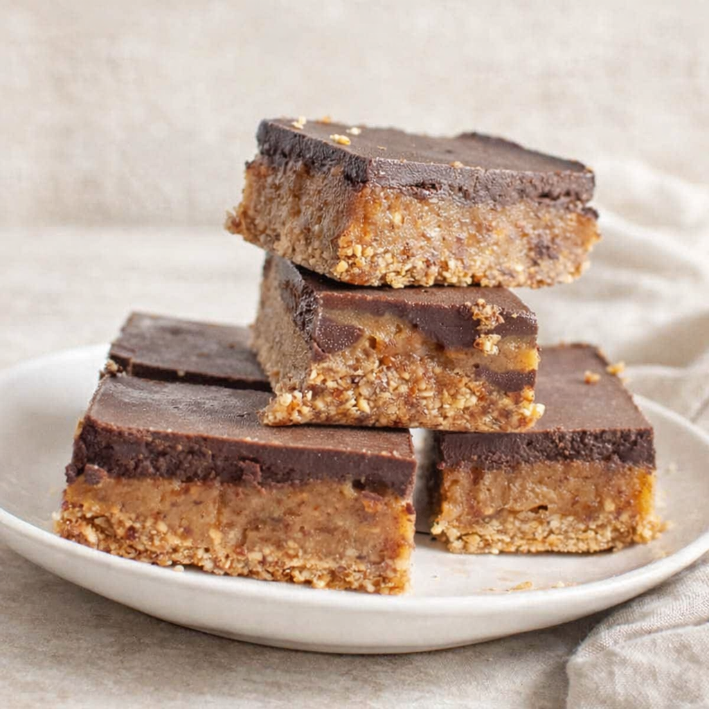 Raw Caramel Slice