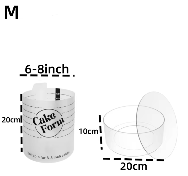Cake Form Mold - 3 Sizes